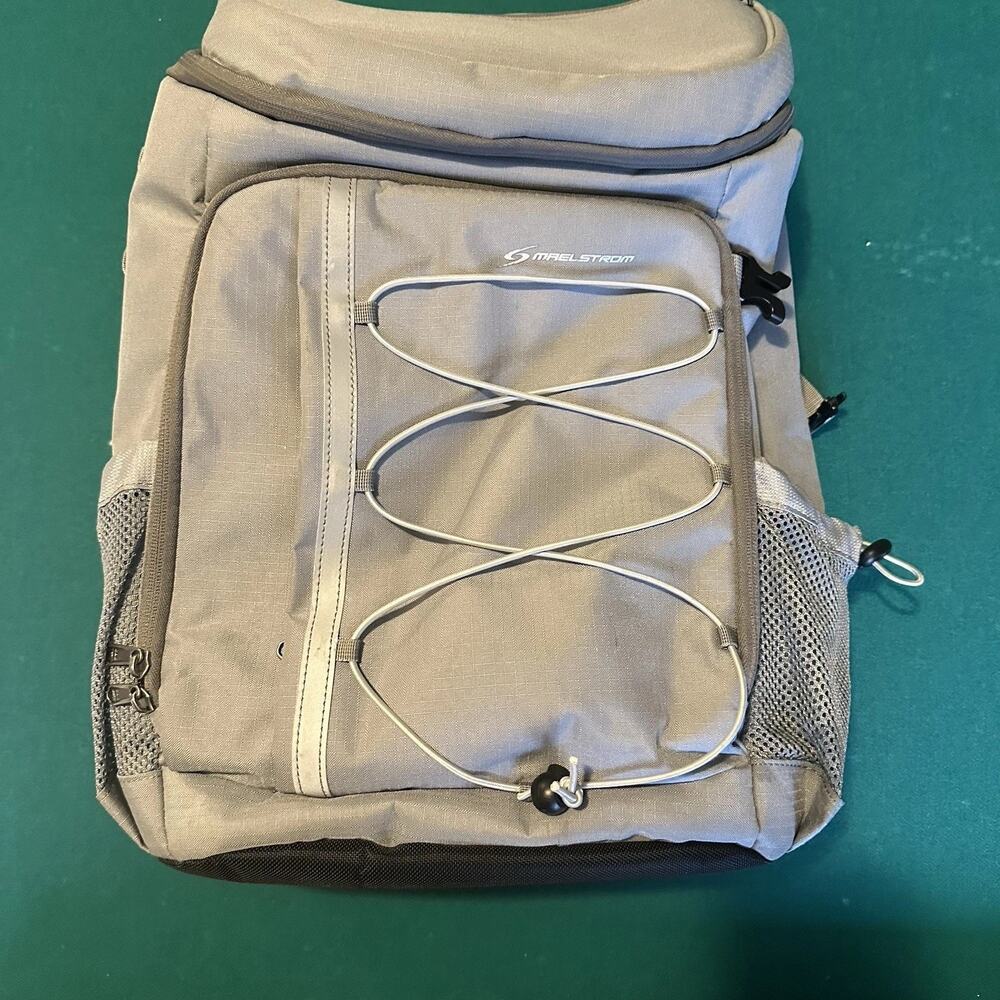 Maelstrom Cooler Backpack,35 Can Backpack Cooler Leakproof,Insulated Soft Coo...